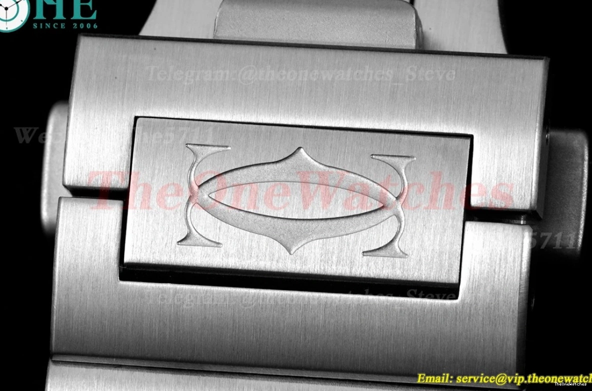 Blue 40mm BVF Mens Cartier Santos SS 2018 XL De SS MY9019 0216